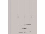 Шафа для одягу Дорос Гелар кашемір 4-х дверна 155 см 6