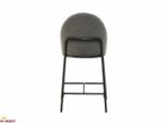 Стул полубарный B-150 Vetro Mebel серый букле 93 см 3