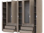 Шкаф Дорос Гелар дуб сонома 7 дверной 271,2 см 0