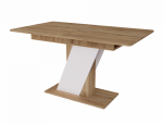 Стіл-трансформер Lendi Дуб сонома/Білий діамант 3