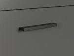 Комод 2D1S графіт Esteban 2