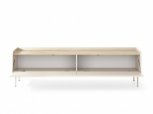 Тумба під ТВ Level/Левел RTV181 Бежевий/Дуб сканді Perfect Home Ширина 181 см 2