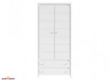 Шафа SZF2D2S ВМК Украіна Крістіна 2 дверна білий 90 см 2