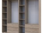 Шкаф Дорос Гелар дуб сонома 6 дверной 232,5 см 3