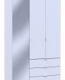 Шкаф для одежды Дорос Гелар белый 2-х дверный/Зеркало 116,5 см 5