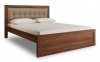 Кровать деревянная с мягкой вставкой Лев Мадрид 50 массив Бук 1