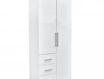 Шкаф 2дв 3шх Миромарк Магнум 2 дверный белый 98 см 0