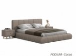 Ліжко м'яке двоспальне Віоріна Деко Подіум 23