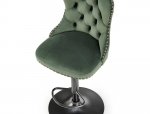 Барний стілець H-117 Halmar темно-зелений 62-84 см 0
