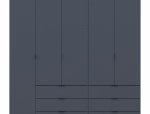 Шкаф Дорос Гелар графит 5 дверной 193,7 см 4