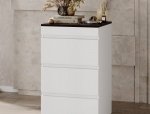 Комод-трансформер Molli Белый бриллиант/Венге 1