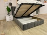 Кровать мягкая Za House Furniture Хьюпер с подъемным механизмом и нишей для белья 4