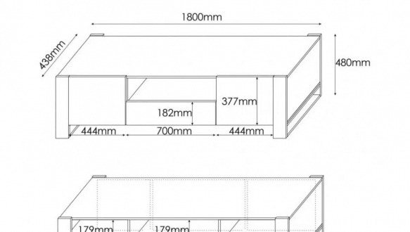 Тумба ТВ Wood 4