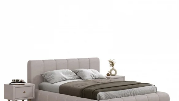 Ліжко м'яке двоспальне Віоріна Деко Подіум 31