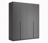 Шафа 4дв Міромарк Доні 4 дверна графіт сірий 180 см