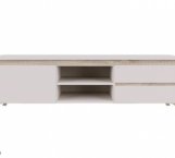 Тумба под ТВ RTV1K2So 1-дверная с 2 ящиками Лаундж Кашемир / Дуб сонома