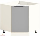 Тумба нижняя Н90х90.82.1Д. угол. Мойка Лофт глянец