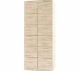 Шафа 2d Mebelbos Oskar 2 дверна дуб санремо 90 см