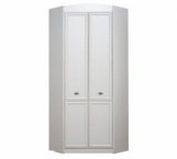 Шкаф кутовая SZFN2D Гербор Салерно 2 дверный белый 98 см
