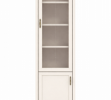 Витрина 1DP Соната Нью/Sonata New кашемир Гербор