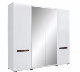 Шкаф SZF2D2L/21/22 ВМК Украина Амелия 4 дверный белый 220 см