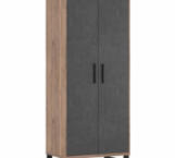 Шафа 2Д Мебель Сервіс Омега 2 дверний дуб крафт 84 см