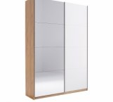 Шкаф-купе з зеркалом Миромарк Асти 2 дверный дуб крафт 150 см