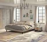 Спальня Bari/Бари Сокме №1 с шкафом 3D и комодом 4S