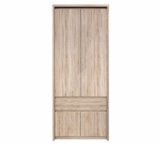 Шафа SZF 4D1S VMV Holding Нортон 2 дверна дуб сонома 88 см