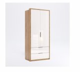 Шкаф Миромарк 2дв 2шх без зеркал Асти 2 дверный дуб 95 см