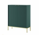 Комод высокий Лабрадор/Золотые ножки K104 Nova