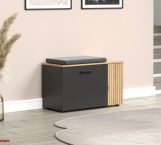 Шкафчик для обуви 1D1K графит Esteban