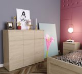 Комод на 6 шухляд у спальню Art in Head Light / Лайт