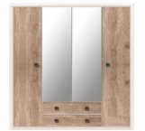 Шафа SZF4D2S ВМК Украіна Коен ІІ 4 дверна дуб корабельний 214 см