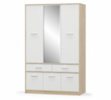 Шафа 6Д2Ш Mebel ServiceТіпс 3 дверна білий 160 см