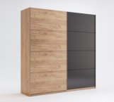 Шкаф-купе Миромарк Луна 2 дверный дуб крафт 200 см