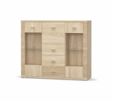 Комод 2В1Д+3Ш Гресс