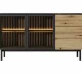 Комод Ланг / Lang 2D3S/150 Дуб Евок/Черный