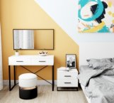 Стол туалетний з двумя ящиками Art in head Ascet / Аскет