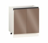 Тумба нижня Н70.85.2Д Gola ручка Фарбований Високий Глянець