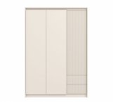 Шафа Гербор SZF3D2S Монако 3 дверна з 2 шухлядами Кашемір 150 см