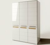 Шкаф 3Д Світ Меблів Бьянко 3 дверный белый глянец 150 см