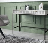 Стол туалетный Серый/Черные ножки T104 Nova