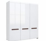 Шкаф SZF3D/21/18 ВМК Украина Амелия 3 дверный белый 180 см