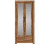 Шкаф REG2L1S/20/9 BRW Poland Gent 2 дверный дуб стирлинг 88 см