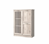 Витрина низкая 2D1W каштан nairobi Lizbon