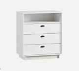 Комод Куба К001 Білий Морелі