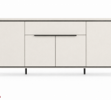 Комод KOM4D1S Хілс/Heels Кашемір/Чорний Гербор