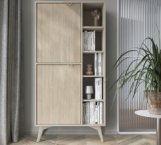 Стеллаж беж песочный/пихта сканди Forest RG80