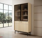 Вітрина дуб лінеа Japandi WT104